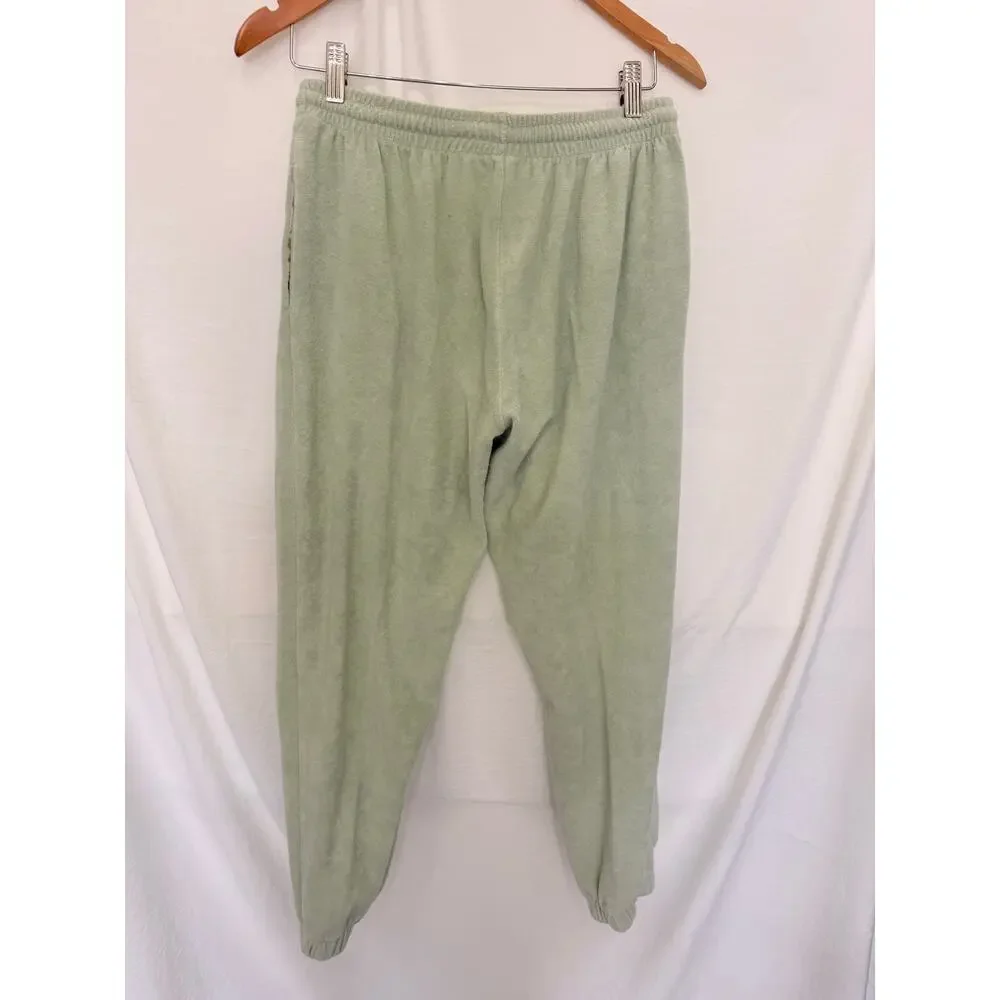 Ballantyne Terry Cloth Jade Sweatpants‎ Small Loungewear Cozy Warm